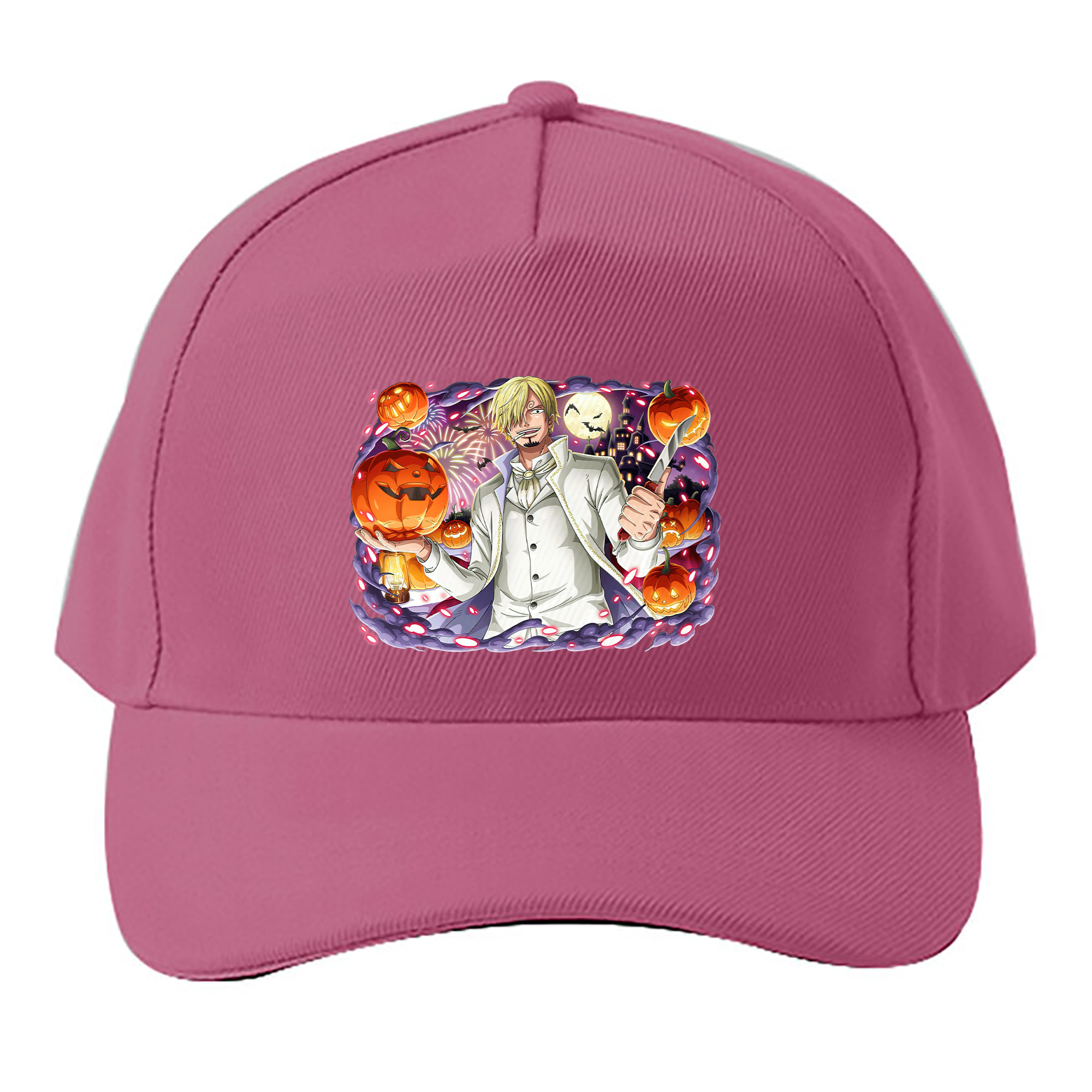 （画像用） ワンピース サンジ ONE PIECE Sanji ベースボールキャップ 綿100％ 男女兼用 帽子 スポーツ
